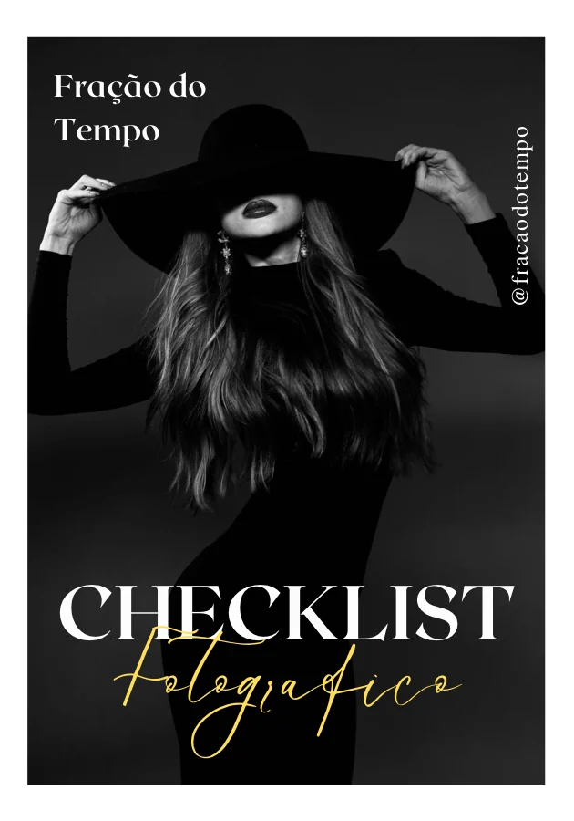Capa do Checklist Fotográfico da Fração do Tempo